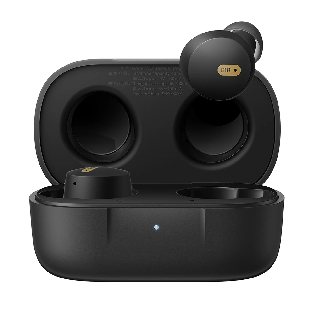 Baseus-Bowie-E18-True-Wireless-Earphones-Cosmic-Black-6M-baseuscolombo-2 Baseus Bowie E18 True Wireless Earphones – Cosmic Black – 1Y - Image 1