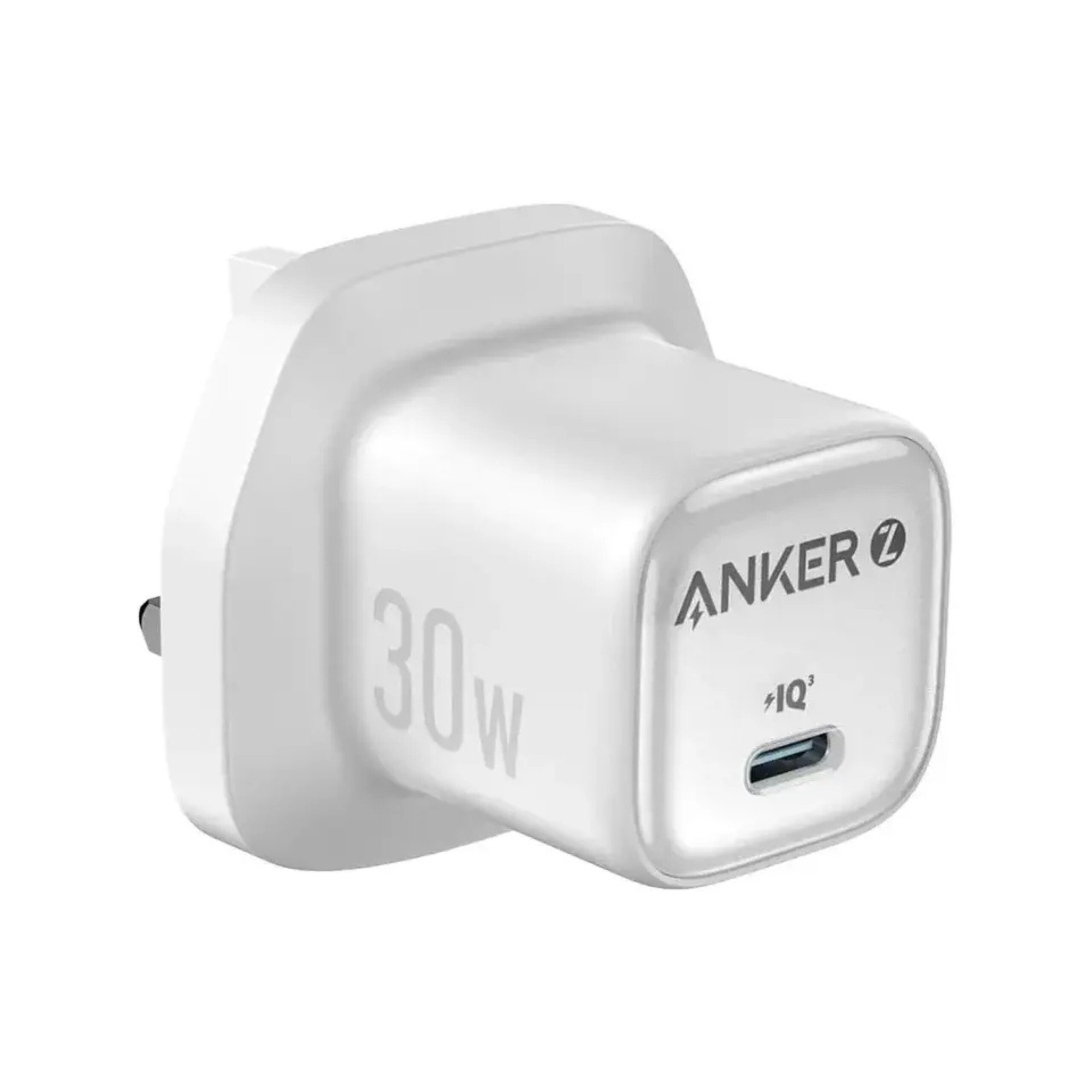 Anker-Zolo-30W-3pin-Charger-White Anker Zolo K21 30W 3pin Charger - Image 1